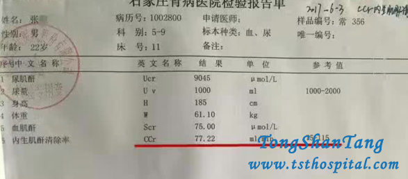 24h UPr Reduces and Ccr Increases In Nephrotic Syndrome